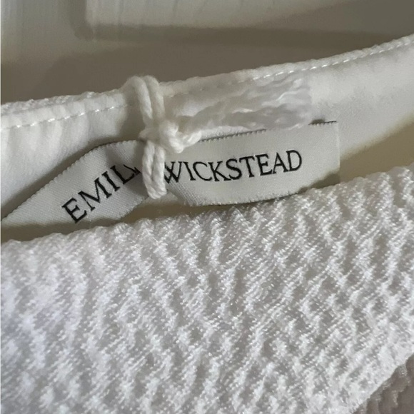 Emilia Wickstead Bridal Cloque Column Wedding Gown UK18 US14 NWT Retail $4200 - Picture 8 of 15